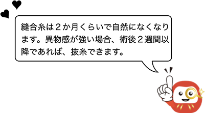 術後の眼鏡処方は、術後２週以降がおすすめです。